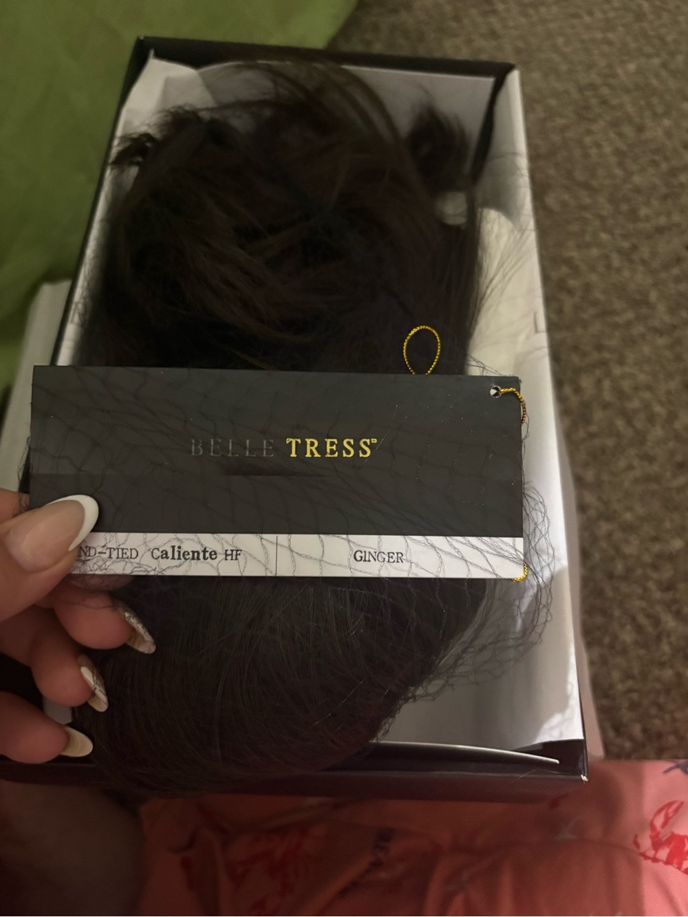 Belle Tress Caliente Hairpiece in Ginger - Natural Brown Ponytail Extension